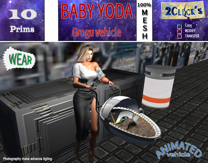 VT BABY YODA WALKING