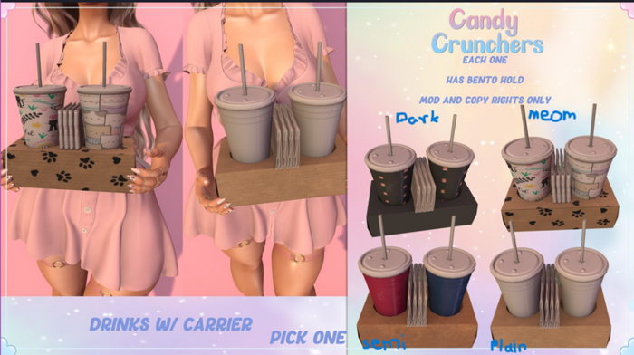 Candy Crunchers - Drink Holder/Drinks  -Dark (Wear)
