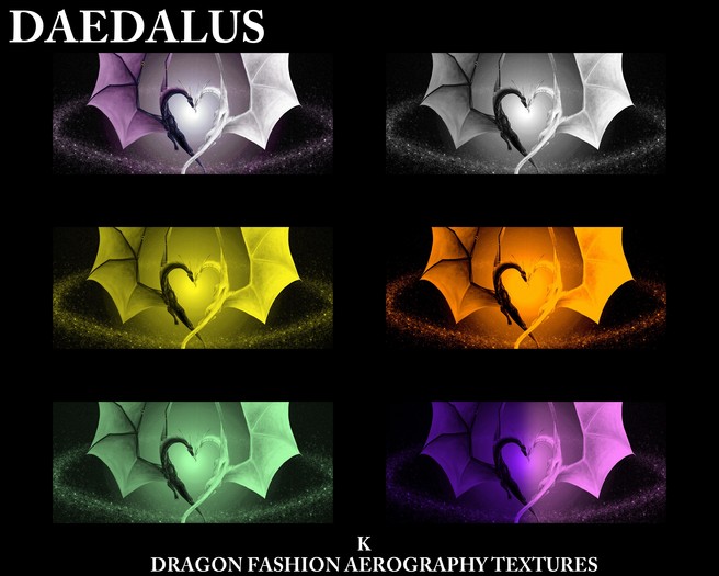 dragon aerography k textures
