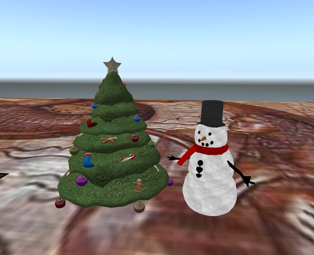 Christmas Tree and Snowman Boxed