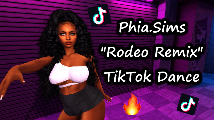 Phia.Sims Rodeo Remix TikTok Dance Animation