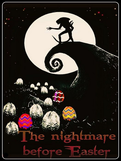 Mesh Movie Poster-The Nightmare Before Easter