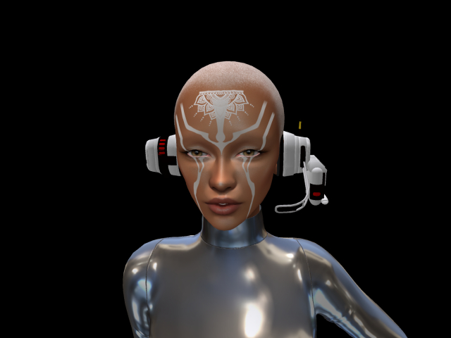 Cyber / Sci-fi headset