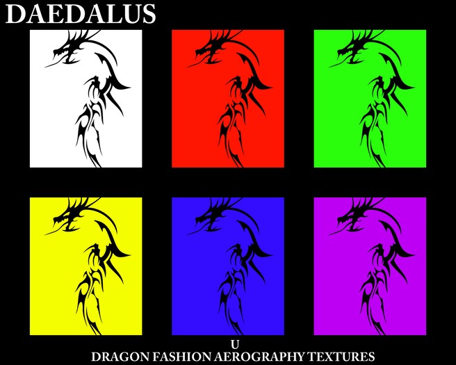 dragon aerography u textures