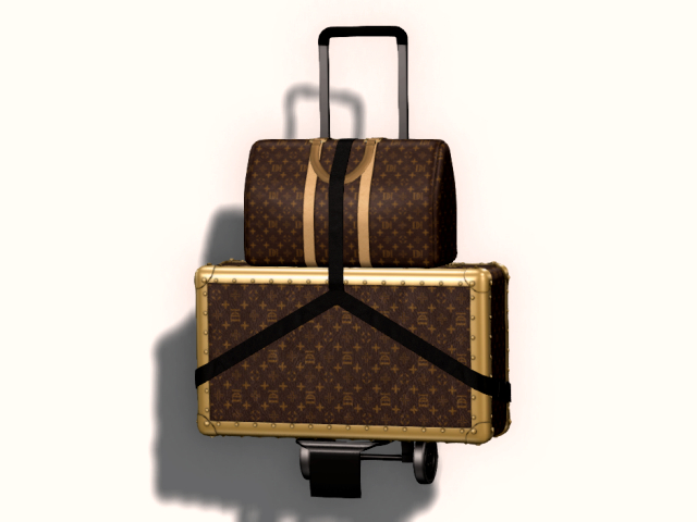 -David Heather-His Rolling Bag/Original RARE
