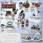 JIAN Snowday St.Bernards 3. Tree Wizzer BOX RARE
