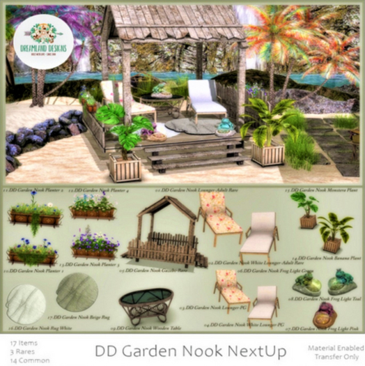 05.DD Garden Nook Gazebo Boxed-RARE
