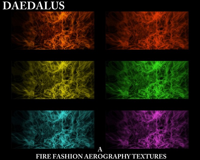fire aerography a textures