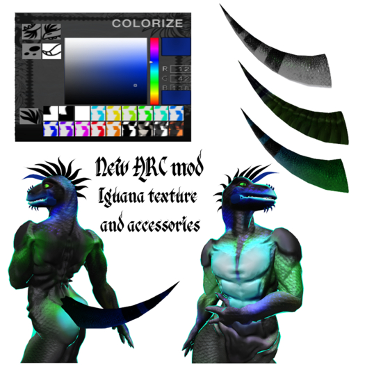 ARC iguana mod and accessories