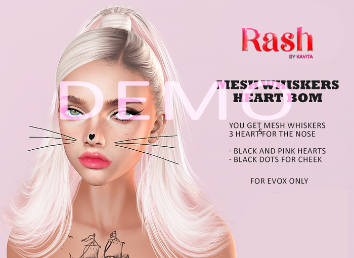 DEMO * RASH* Whiskers  -ADD