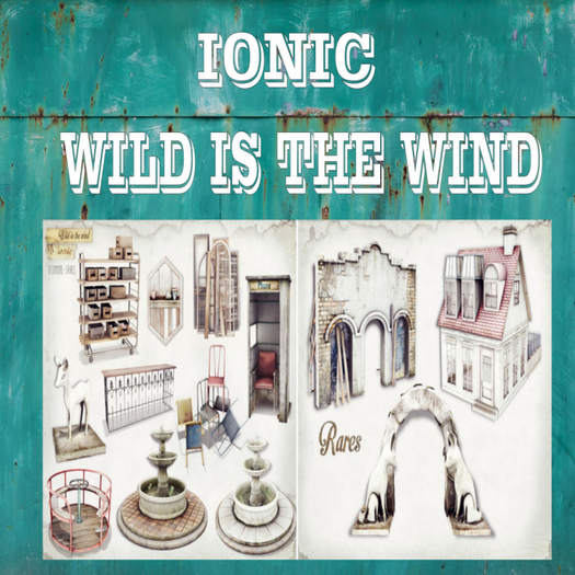 *ionic* Planter Shelf from the set WILD IS THE WIND 