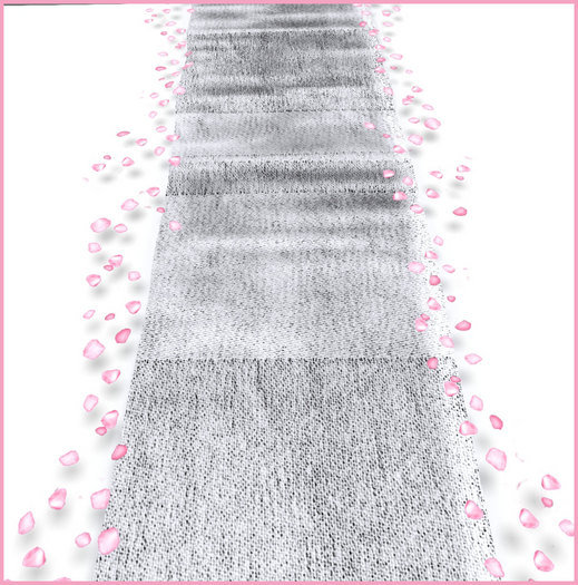 12 ionic : Altar Rug wedding aisle rug runner texture change