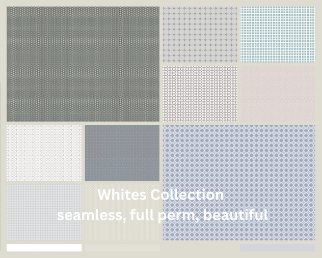 Whites Texture Collection - Full Perm