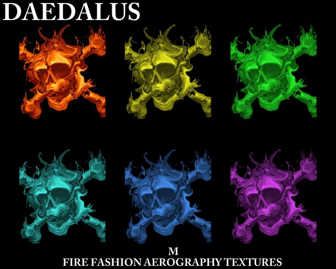 fire aerography m textures