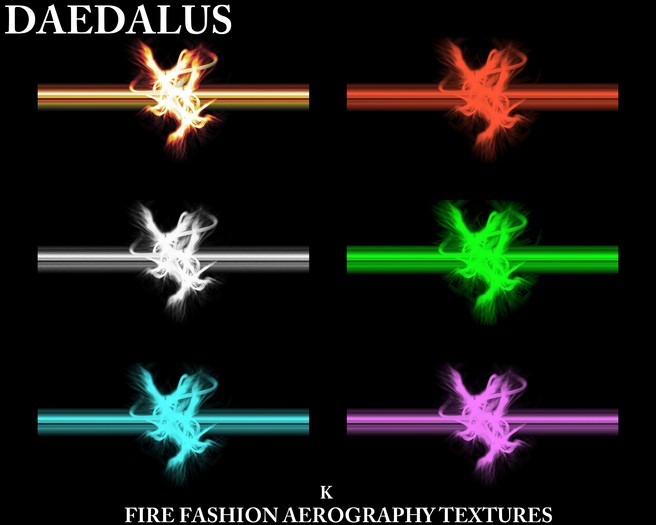 fire aerography k textures