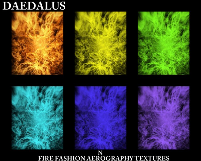 fire aerography n textures