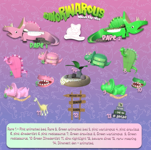 7 - Rockasaurus - Green  Drawicus  ~ TKC
