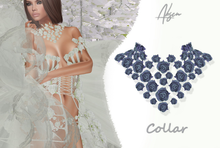 EXC-262 VANILLA ROSE Collar&armbands