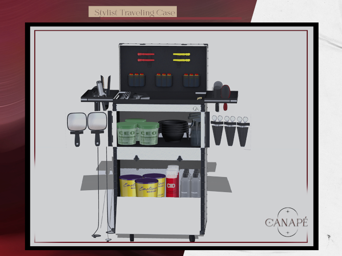 [Canape] Stylist Traveling Case White
