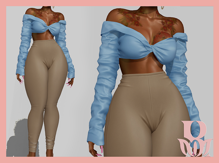 Rosary. Amara . Top Blue