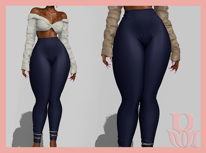 Rosary. Amara . Pants Blue