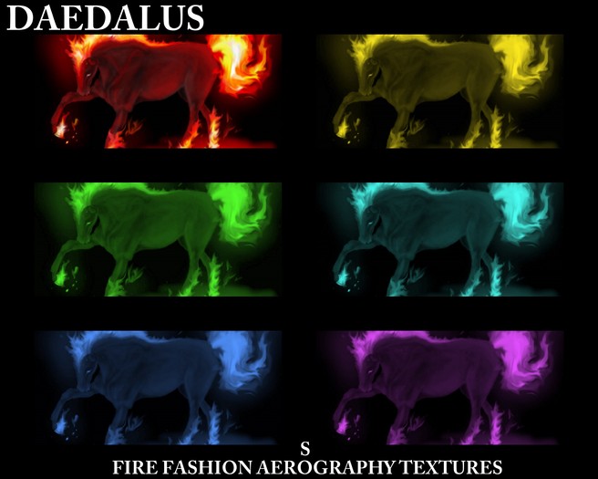 fire aerography s textures