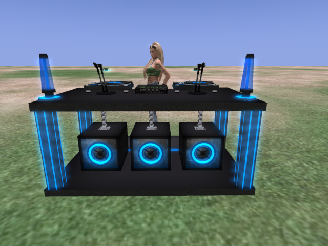 Square DJ booth / Pult