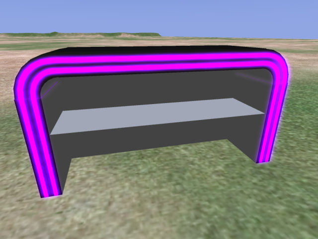 cyber DJ booth / Pult
