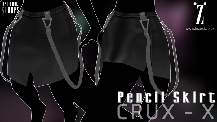 [inZoxi] - Crux X - Pencil Skirt