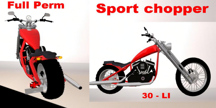 Sport Chopper Motorcycle