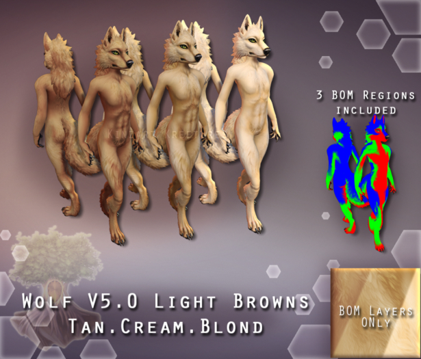 [KZK] - Wolf v5.2 BOM Layers - Browns Light