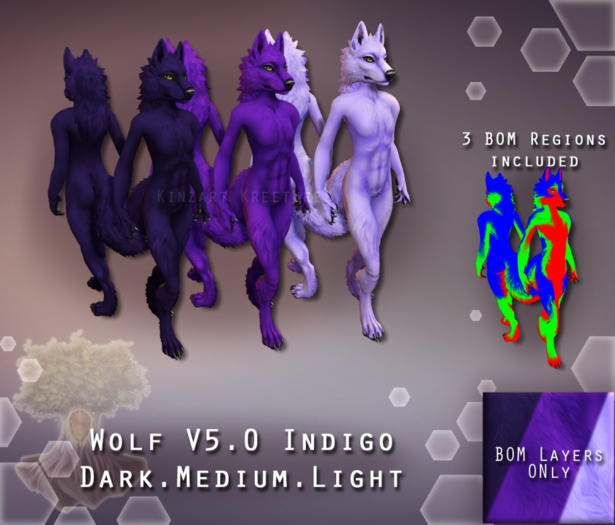 [KZK] - Wolf v5.2 BOM Layers - Indigos
