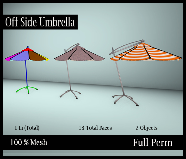 [BB] Mesh- Full Perm- Off Side Umbrella