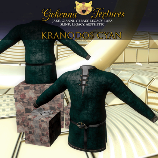.G. Kranodos Tunic - Cyan