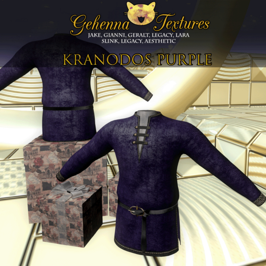 .G. Kranodos  Tunic - Purple