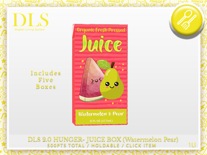 DLS Hunger 2.0 - Juice Box (Watermelon Pear)