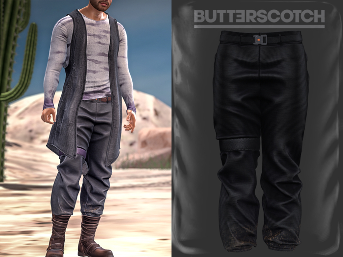 BUTTERSCOTCH . Gabriel Pants {Black}