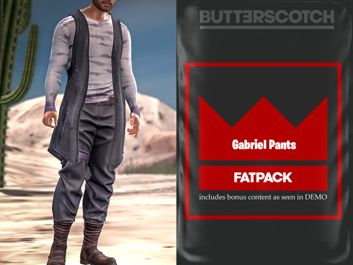 BUTTERSCOTCH . Gabriel Pants {FATPACK}