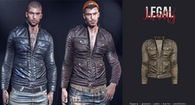 Legal Insanity - Damon leather jacket #10