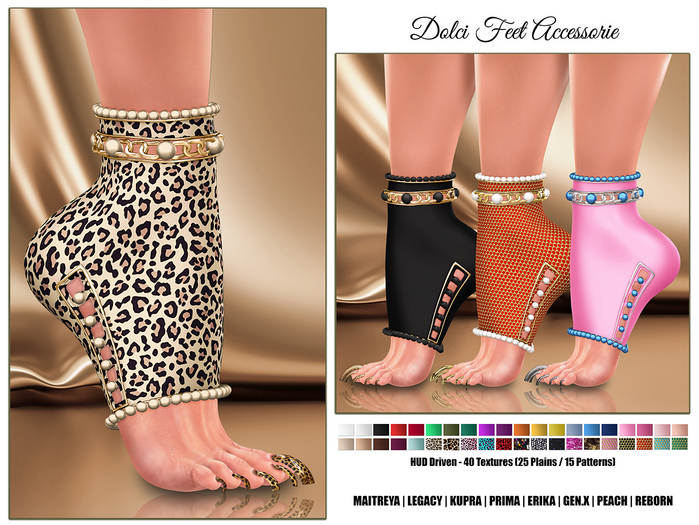 [hh] Dolci Feet Accessorie