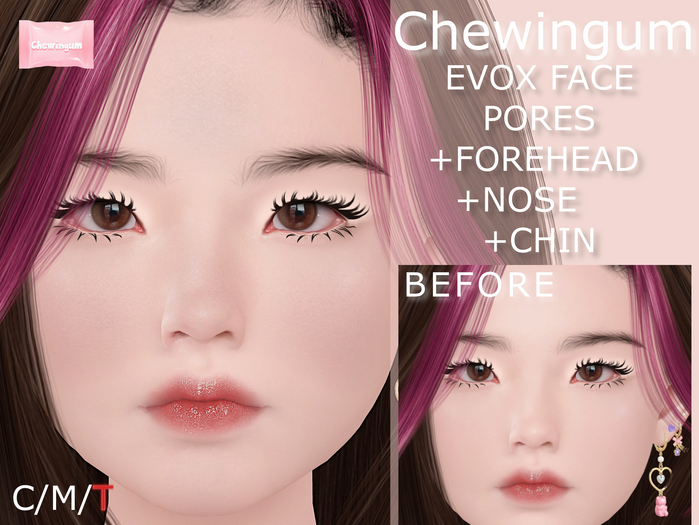 Chewingum EVOX FACE PORES FOREHEAD-NOSE-CHIN BOX