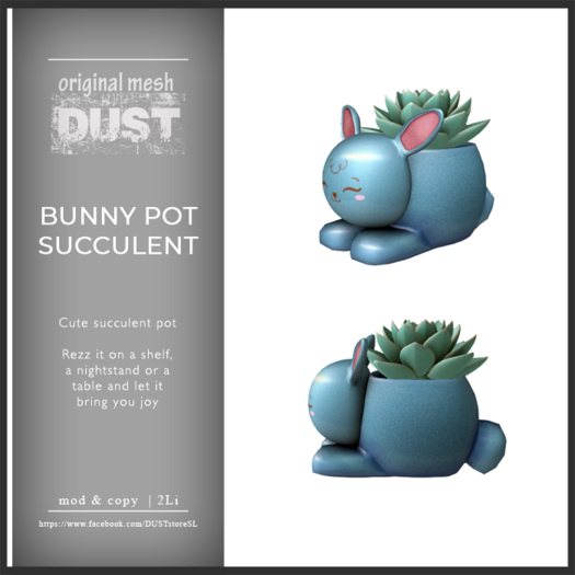 DUST: Bunny Succulent Pot 