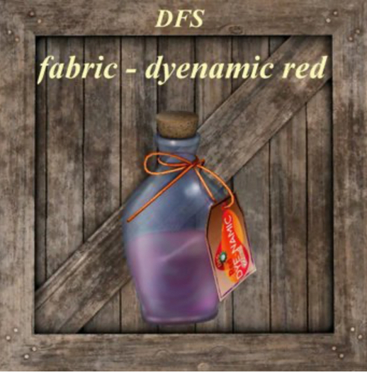 DFS Fabric - Dyenamic Red * item