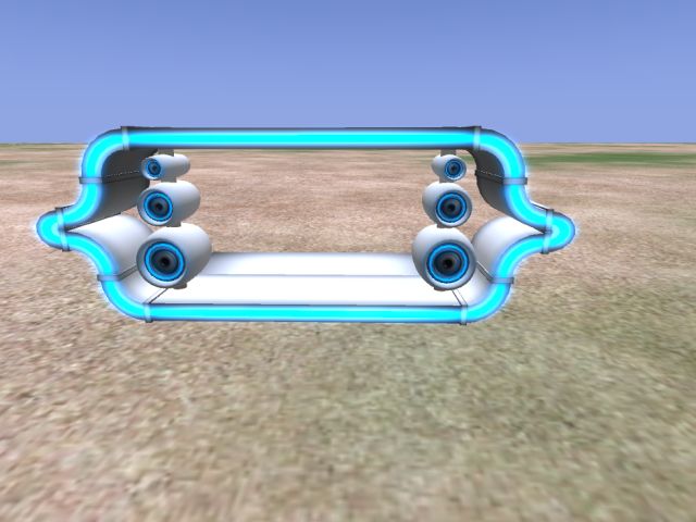 Space DJ booth / Pult