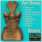 [R39] Yuri Dress-Brown