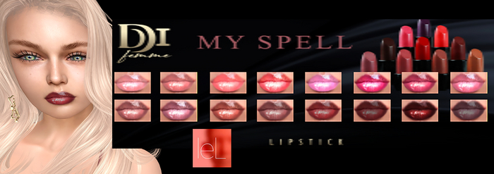 .. DI Femme .. MY SPELL - LIPSTICK LELUTKA