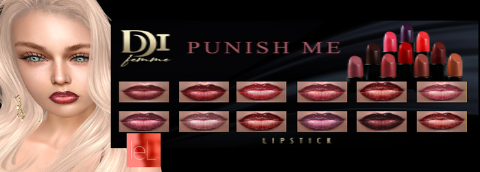 .. DI Femme ..  PUNISH ME - Lipstick LELUTKA