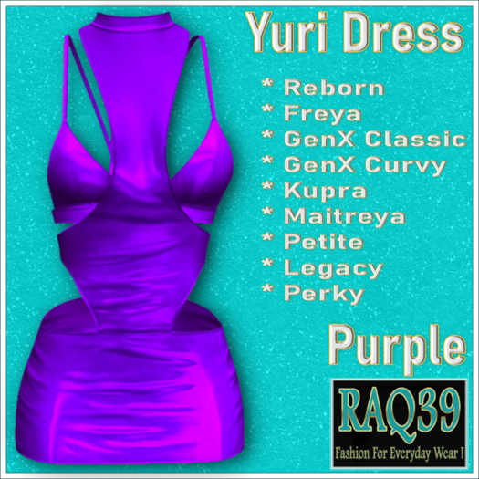 [R39] Yuri Dress-Purple