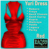 [R39] Yuri Dress-Red