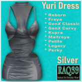 [R39] Yuri Dress-Silver
